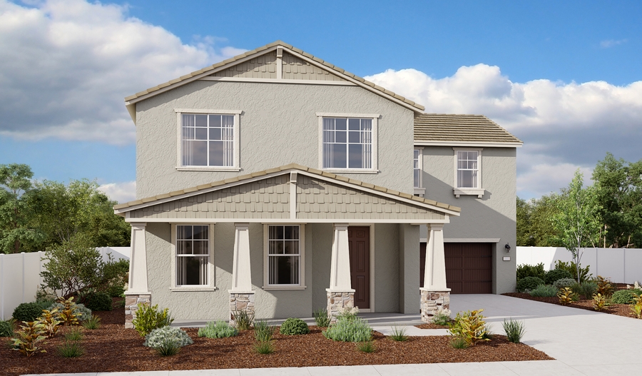 The Pardue Elevation D Exterior D of the Pardue plan