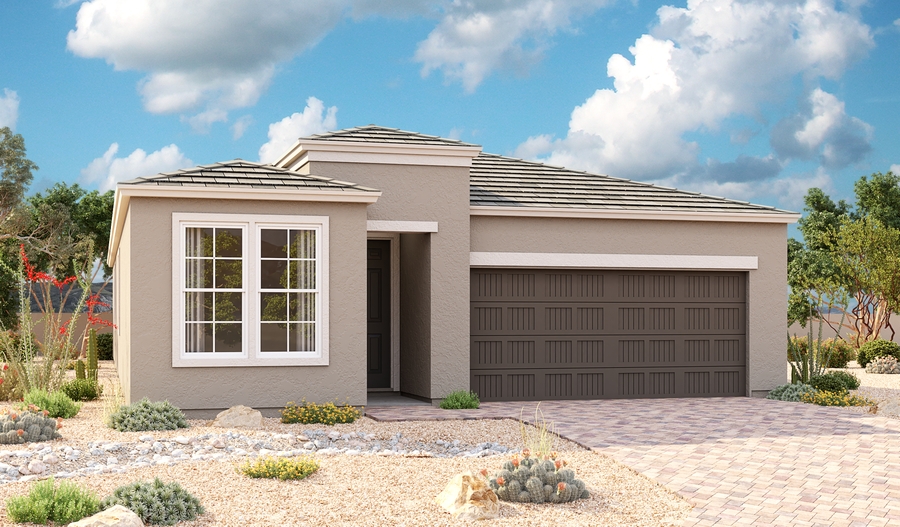 Exterior C of the Sapphire plan