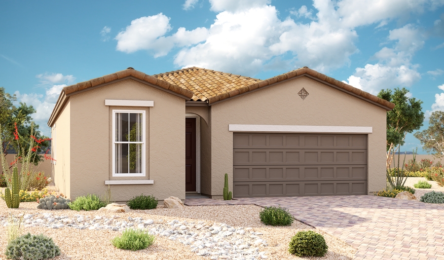 Exterior A of the Sunstone plan