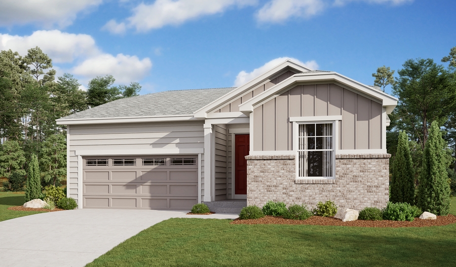 Amethyst floor plan at Settler's Crossing Richmond American Homes