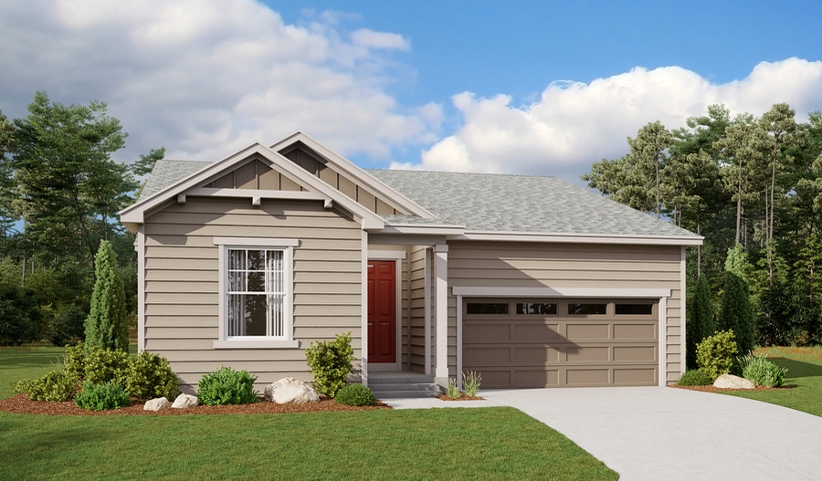 Alexandrite floor plan at Settler's Crossing Richmond American Homes