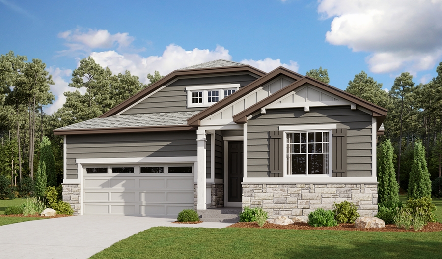 The Arlington Elevation C Exterior C of the Arlington plan