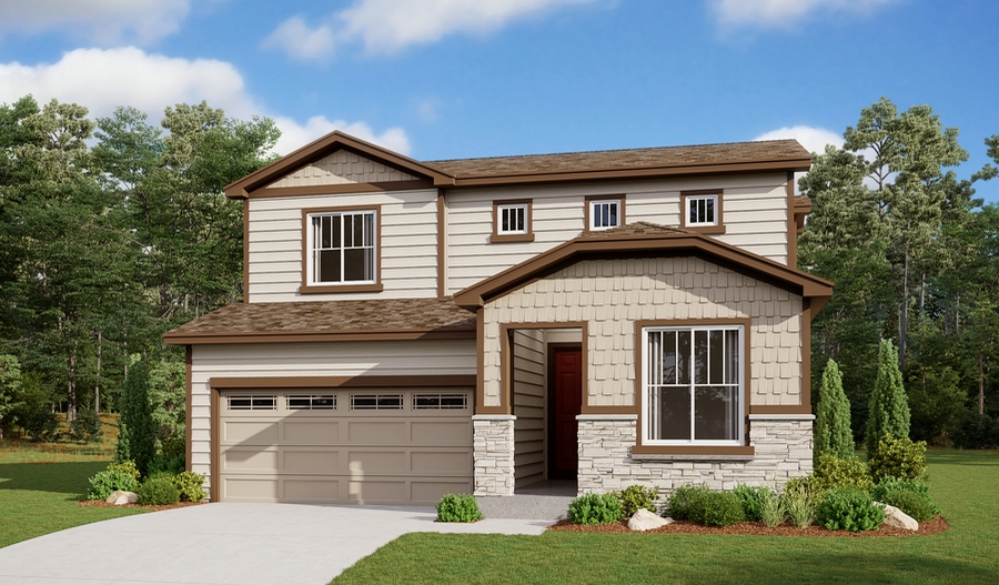 Exterior B of the Citrine plan