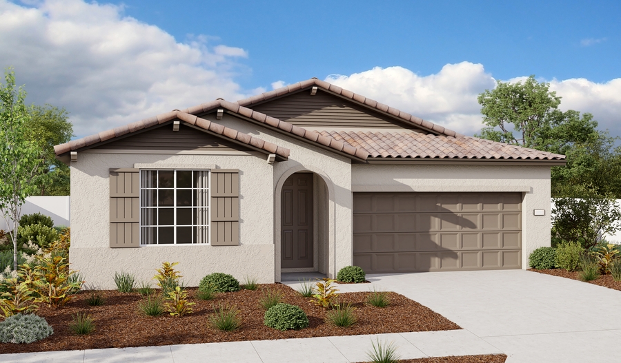 Exterior A of the Avalon plan