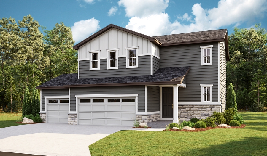 Exterior A of the Coral plan