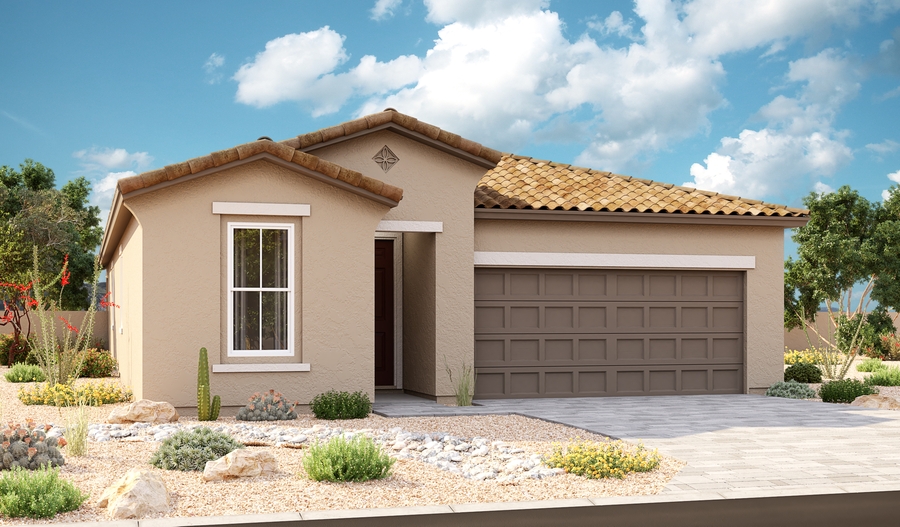 Exterior A of the Sapphire plan