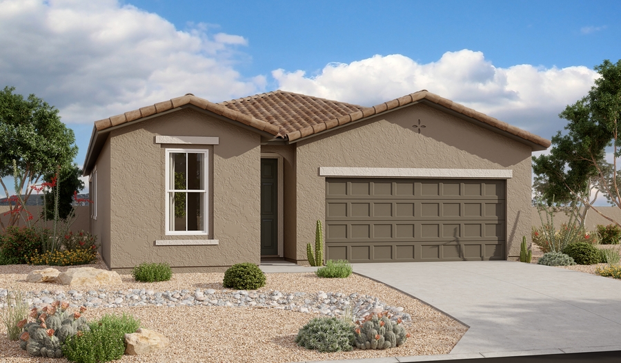 Exterior A of the Sunstone floor plan