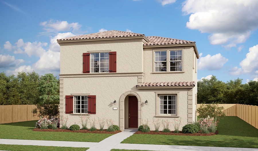 The Newland Elevation C Exterior C of the Newland plan