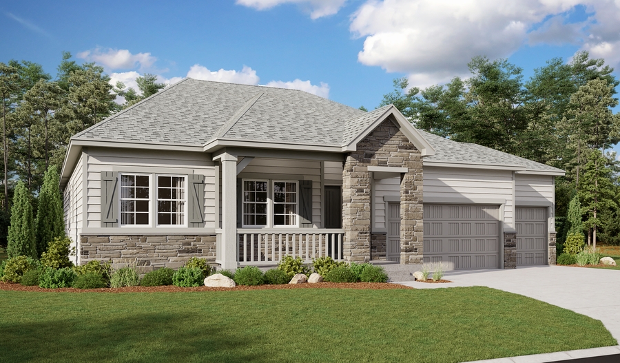 The Delaney Elevation E Exterior E of the Delaney plan