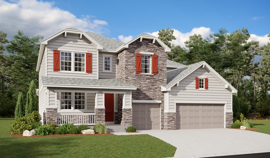 The Dillon II Elevation D Exterior D of the Dillon II plan