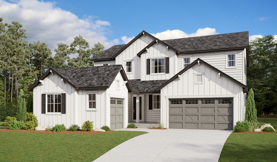 Exterior A of the Jasmine plan