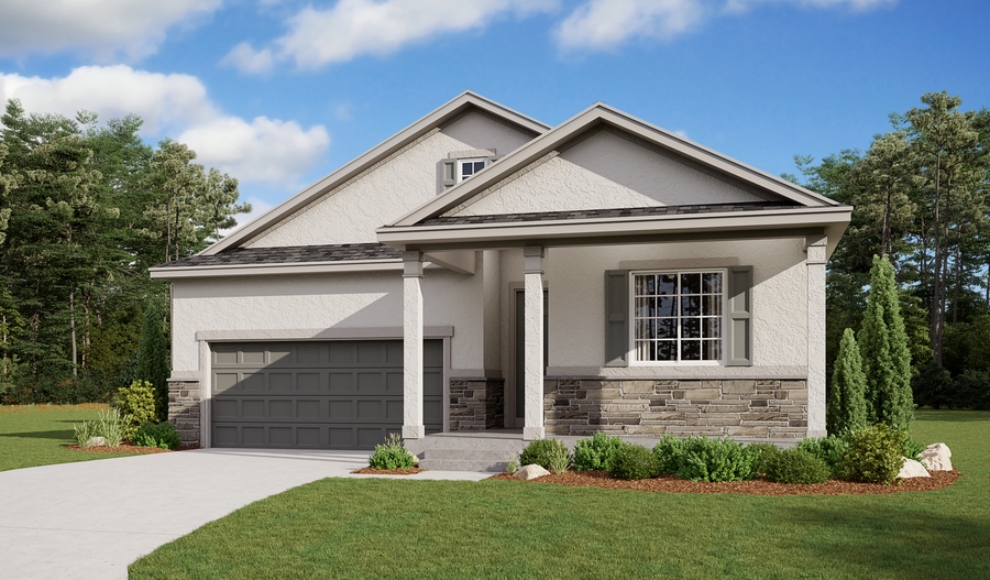 The Arlington Elevation L Exterior L of the Arlington plan