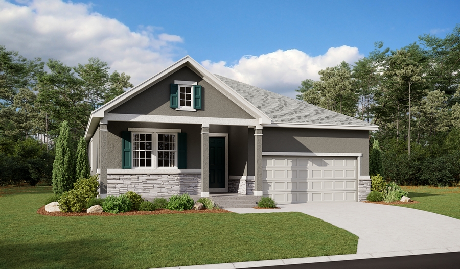 The Ponderosa Elevation K Exterior K of the Ponderosa plan