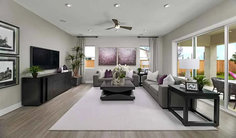 Family room of the Darius plan