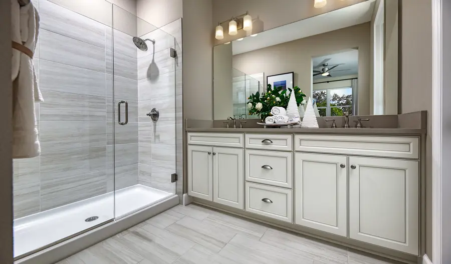 The Fraser Owner's bathroom of the Fraser plan