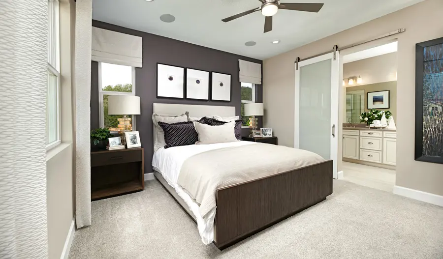 The Fraser Owner's bedroom of the Fraser plan