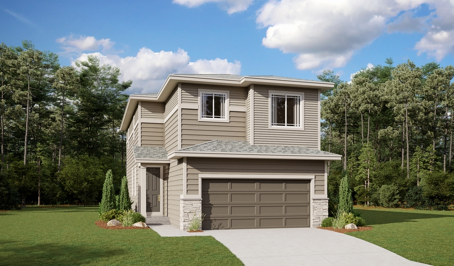 The Verbena Elevation C Exterior C of the Verbena plan