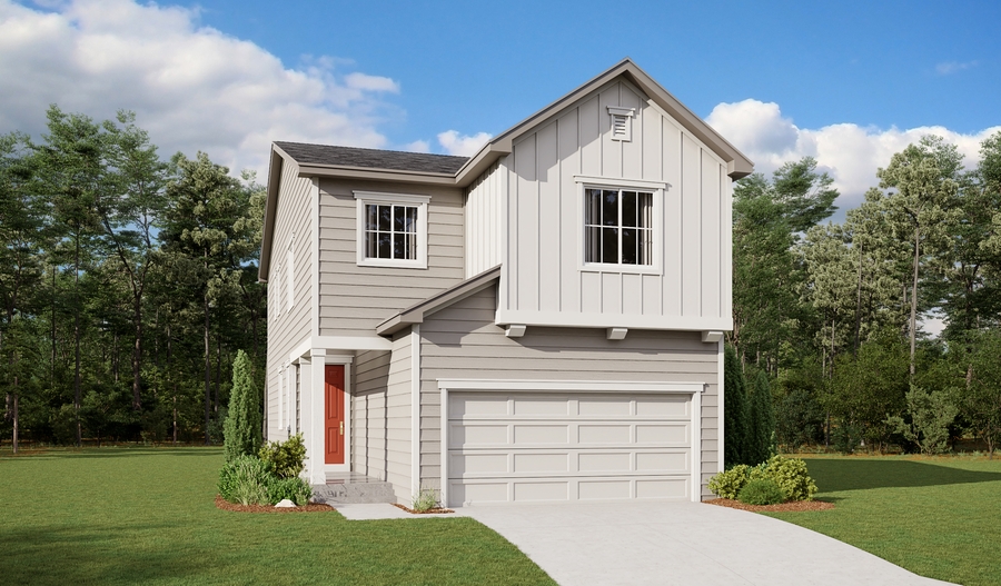 The Wintergreen Elevation A Exterior A of the Wintergreen plan