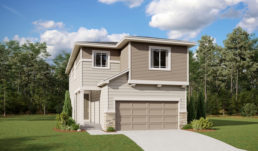 The Wintergreen Elevation C Exterior C of the Wintergreen plan