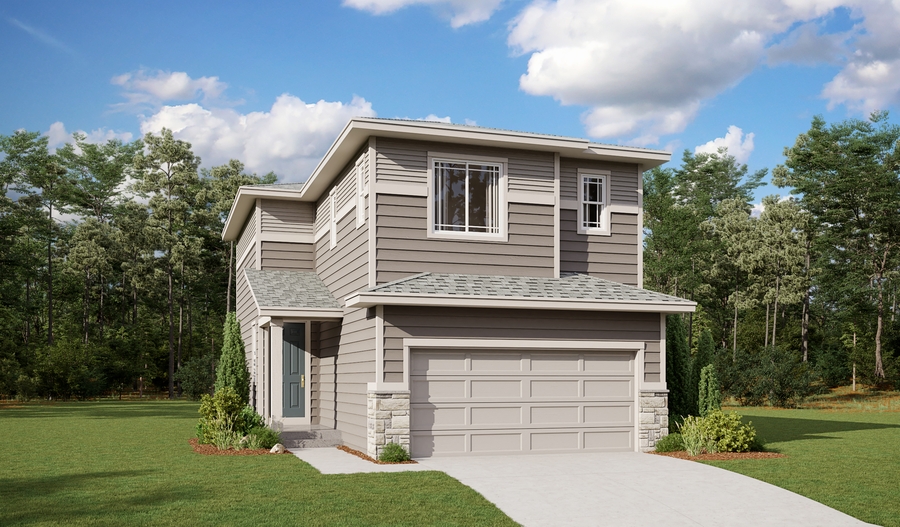 The Azalea Elevation C Exterior C Of the Azalea plan