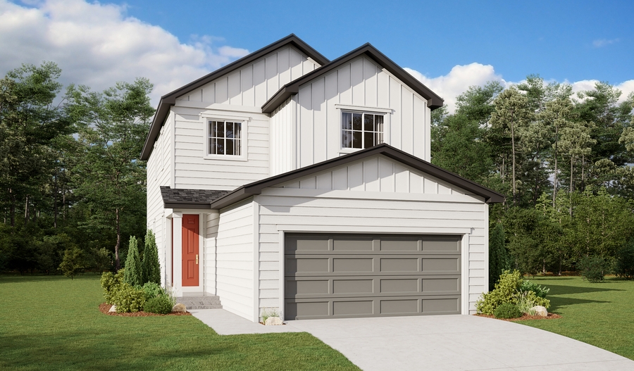 The Gardenia Elevation A Exterior A of the Gardenia plan