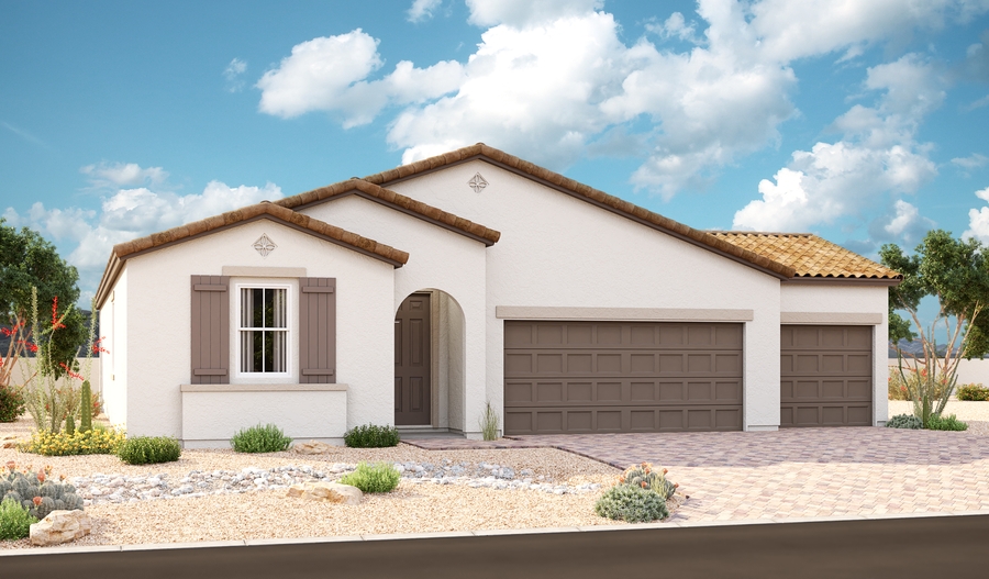 Exterior A of the Agate plan