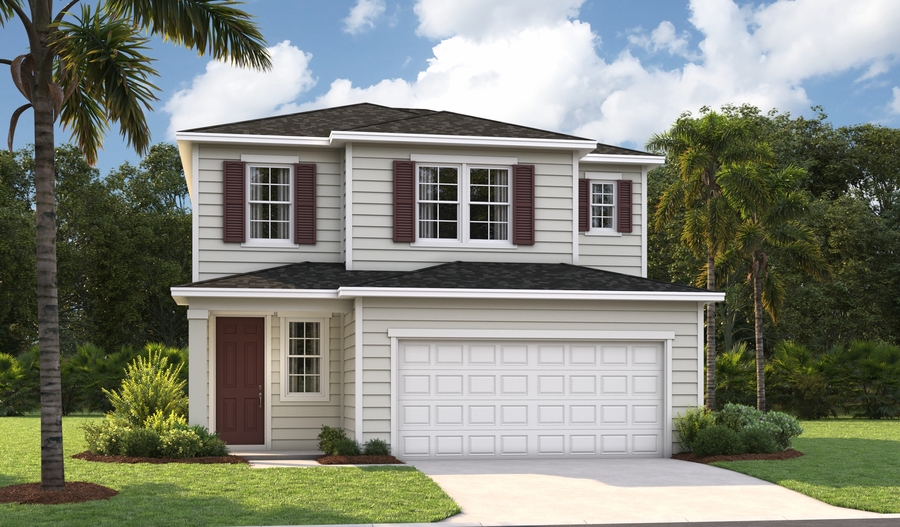 Exterior K Of the Lynwood plan
