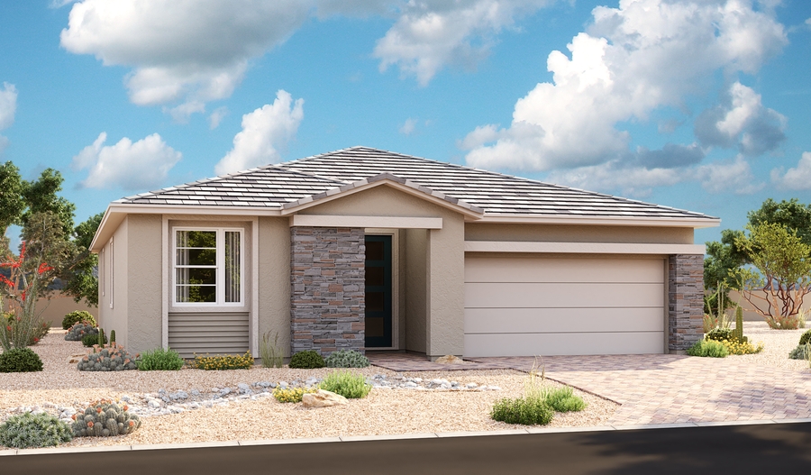 The Avalon Elevation C Exterior C of the Avalon plan