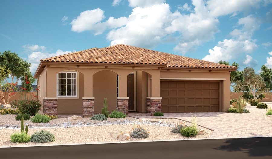 The Anika Elevation A Exterior A of the Anika plan