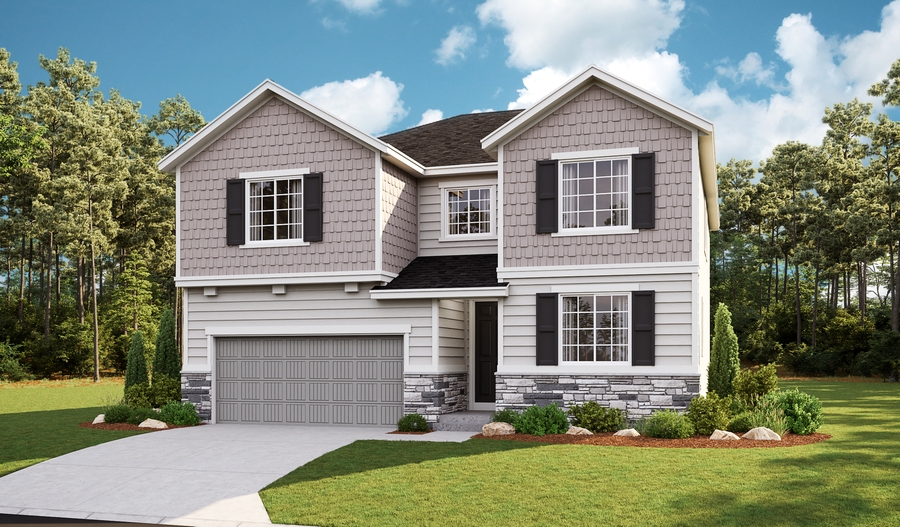 Exterior D of the Coronado plan