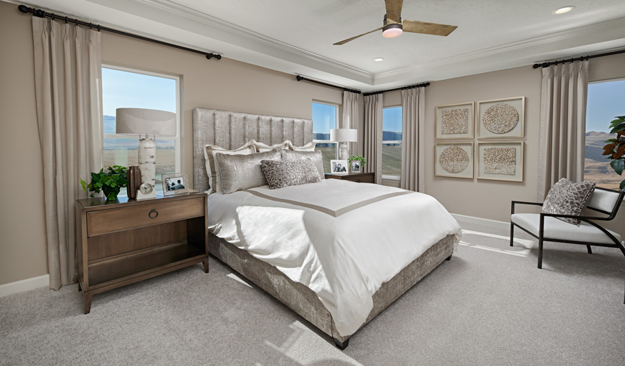 Owner's Bedroom of the Laurel plan