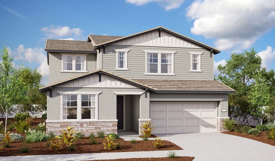 Sutherland floor plan at Mesa at White Rock Springs Ranch Richmond