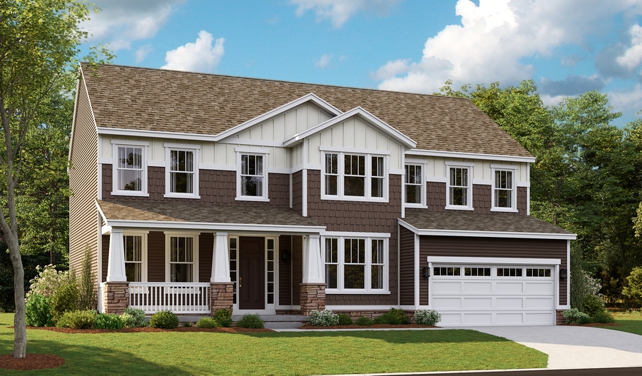 Amherst floor plan at Abrams Pointe Richmond American Homes