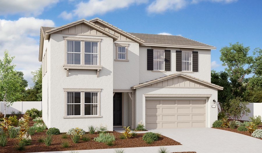 The Andrea Elevation B Exterior B of the Andrea plan