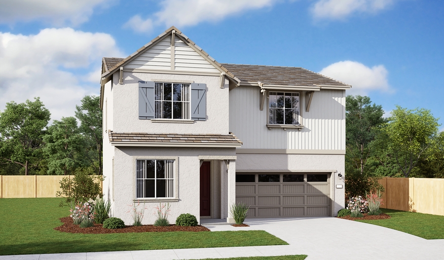 The Nevill Elevation D Exterior D of the Nevill plan