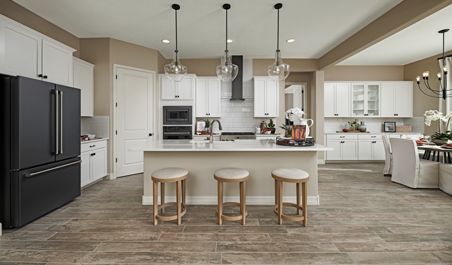 The Darius Kitchen nook of the Darius plan