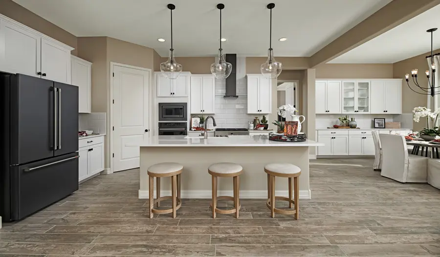 Kitchen nook of the Darius plan