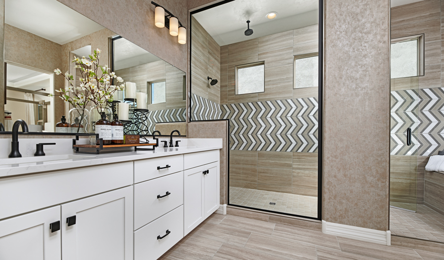 The Darius Owner's Bathroom of the Darius plan