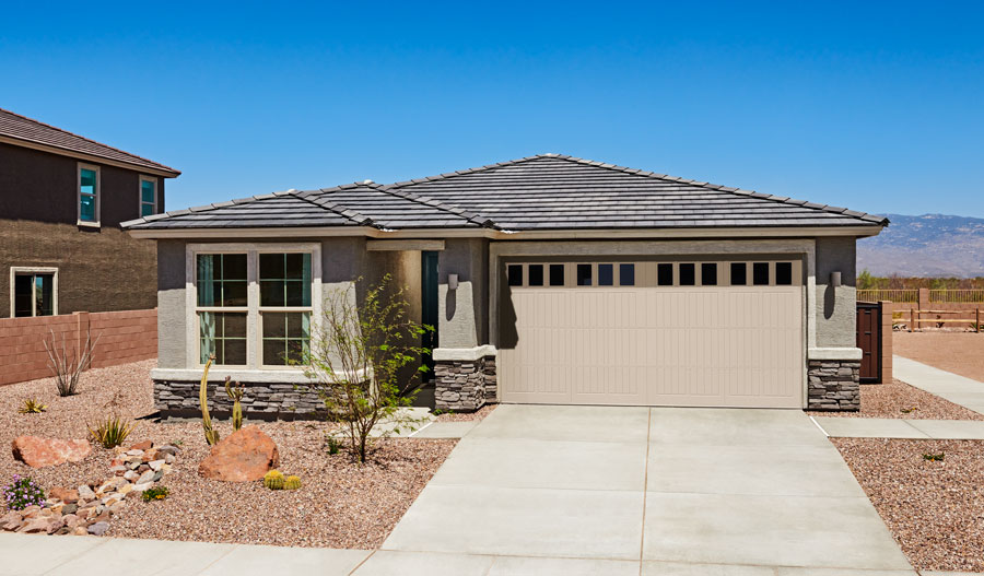 The The Larimar floorplan: Exterior
