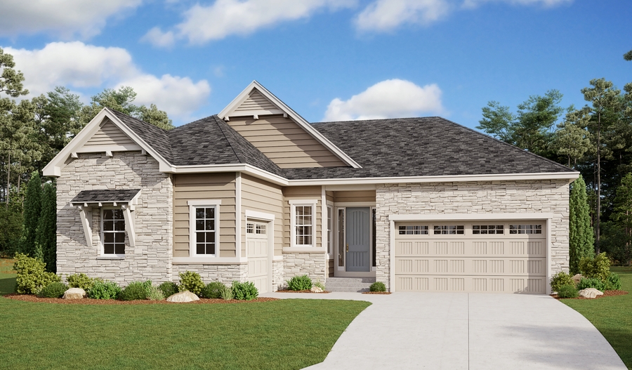 The Delaney Elevation B Exterior B of the Delaney plan