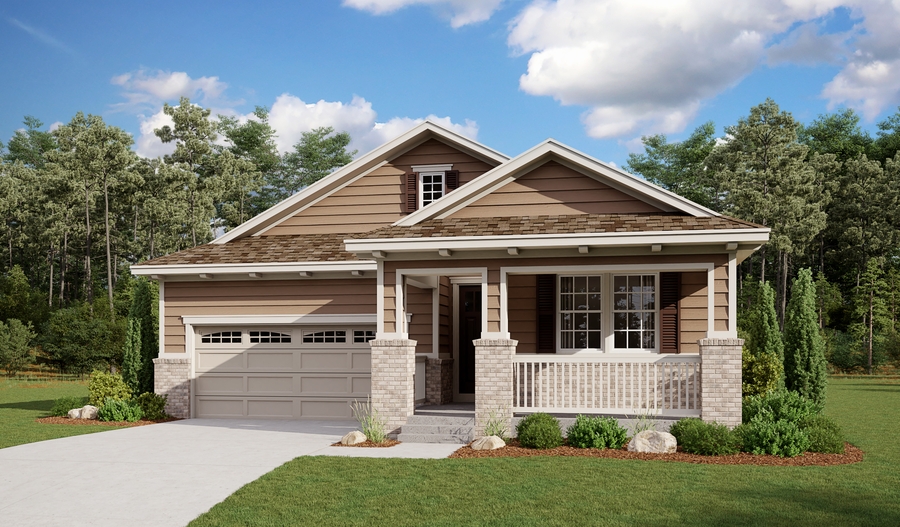 The Arlington Elevation C Exterior C of the Arlington plan