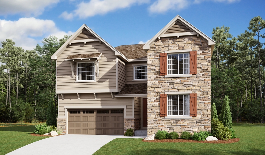 The Coronado Elevation B Exterior B of the Coronado plan