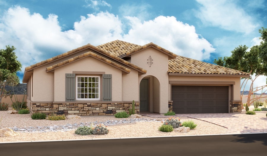 The Paige Elevation B Exterior B of the Paige plan