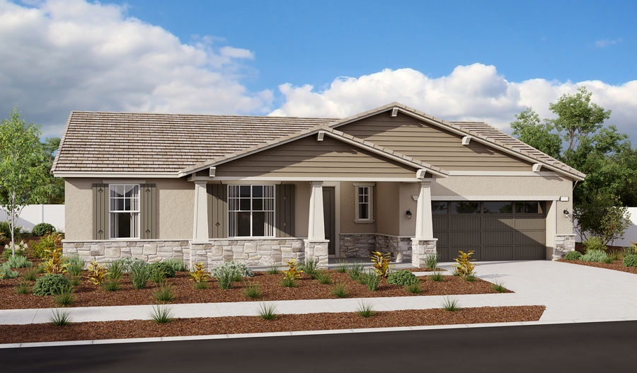 Melody floor plan at Noble at Audie Murphy Ranch Richmond American Homes