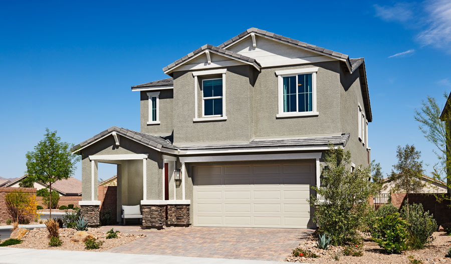 Exterior of the Birch plan