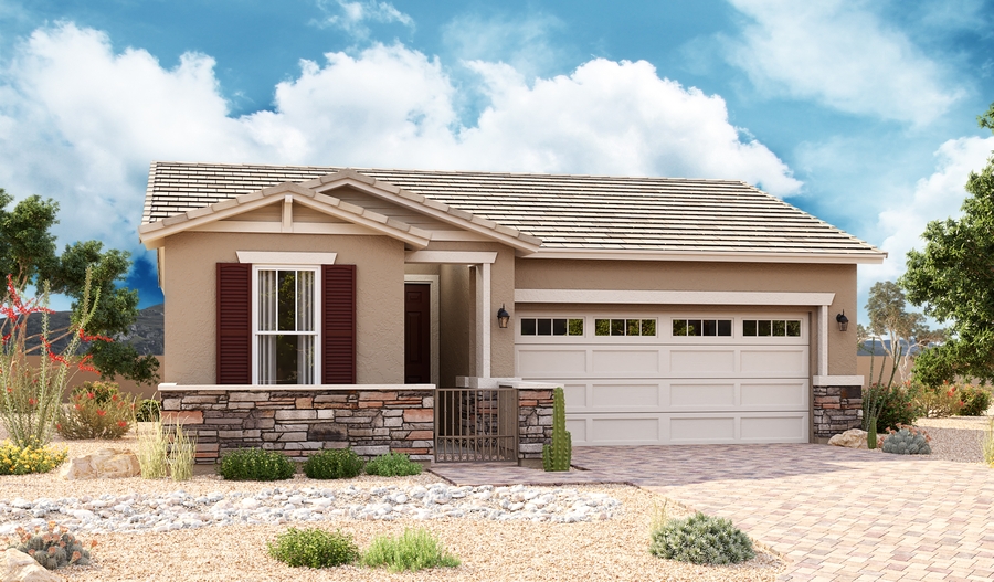 Exterior B of the Larimar plan