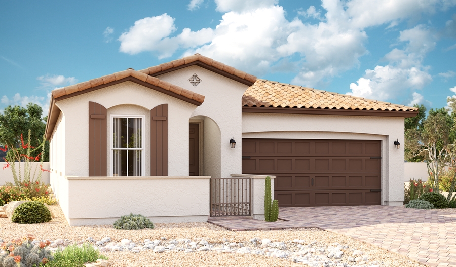 Exterior A of the Sapphire plan