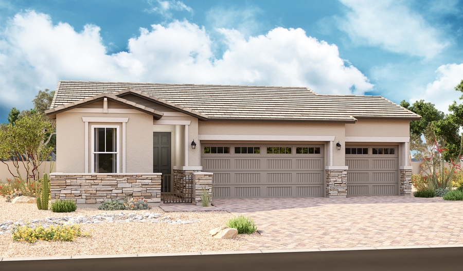 Exterior B of the Larimar plan