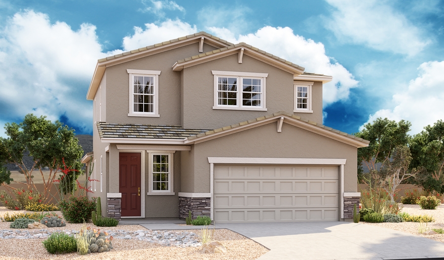 Exterior B of the Lynwood plan