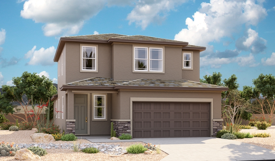 Exterior C of the Lynwood plan